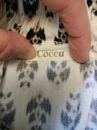 Falda larga estampada talla única
