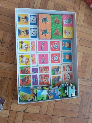 Lote 4 Juegos de Mesa: Monopoly, Operación, TV y C