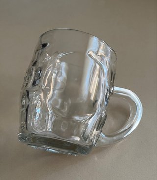 Set di 6 brocche per birra in cristallo