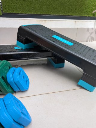 2 Kits Body Pump + 2 Steps Fitness