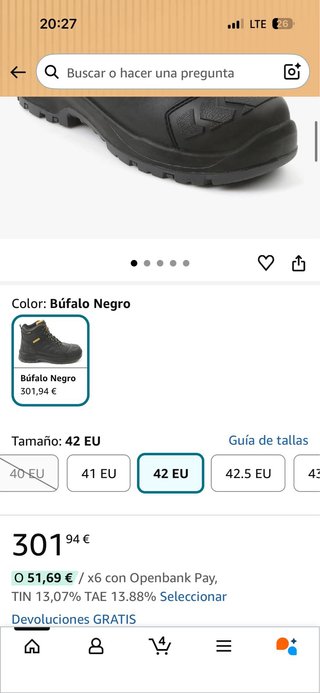 Botas de seguridad DeWalt Marrón/Negro