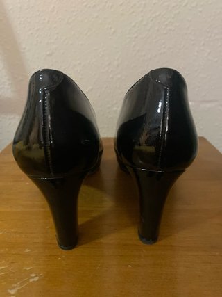 Zapatos de charol negros T.40