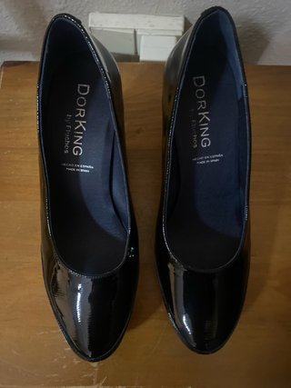 Zapatos de charol negros T.40