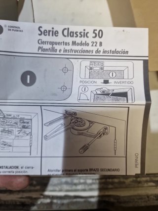 Cierrapuertas Telesco Classic 50