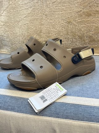 Sandali Crocs Marroni Taglia 46/47