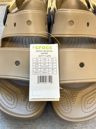 Sandali Crocs Marroni Taglia 46/47