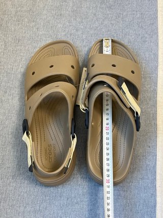Sandali Crocs Marroni Taglia 46/47