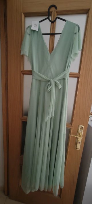Vestido fiesta verde M