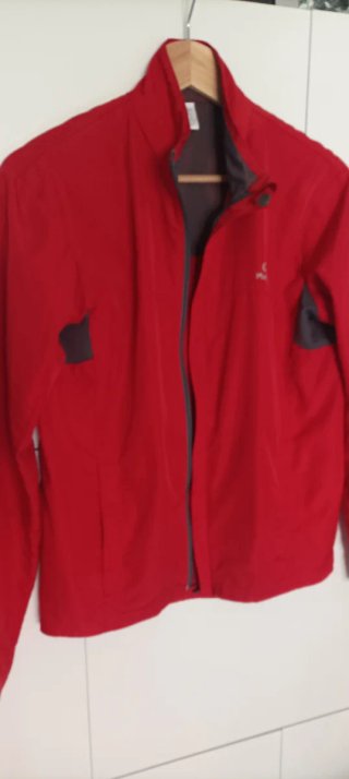 Chaqueta deportiva Kalenji roja