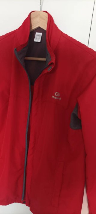 Chaqueta deportiva Kalenji roja