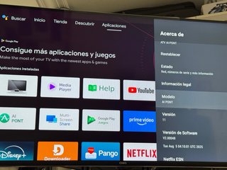 Televisor ChiQ Negro