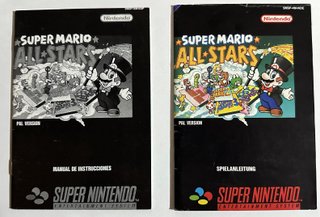 Super Mario All-Stars SNES PAL NOE/ESP