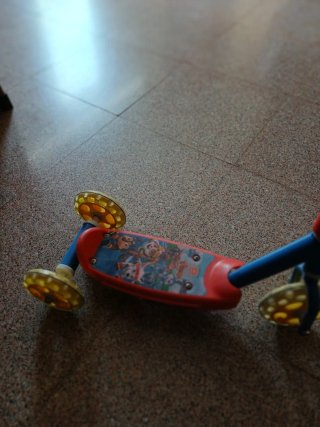 Patinete infantil 3 ruedas Paw Patrol