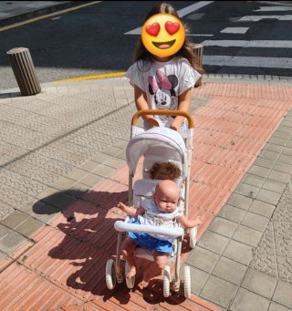 Carro gemelar VERONA para muñecas