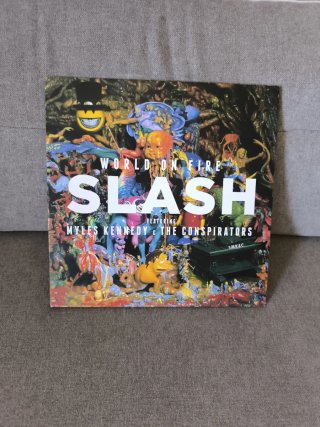 Vinilo Slash - World on Fire