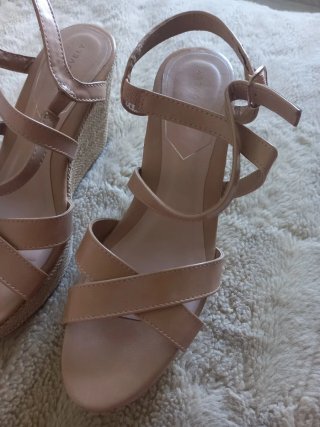 Sandalias Beige Talla 38