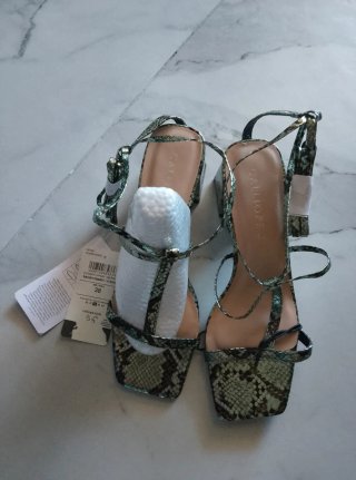 Sandali donna verdi multicolore tg 38