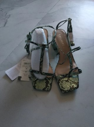 Sandali donna verdi multicolore tg 38