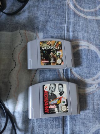 Consola Nintendo 64 europa (2) + Juegos