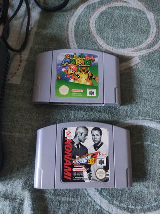 Consola Nintendo 64 europa (2) + Juegos