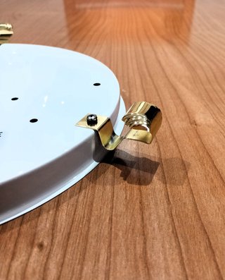 Lámpara Techo Alabastro Beige y Dorado