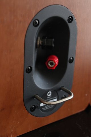 Altavoces Hi-Fi Q Acoustics 1010 Cherry/Negro