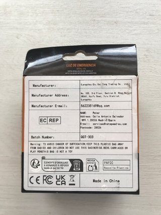 Luz de Emergencia Señal V16