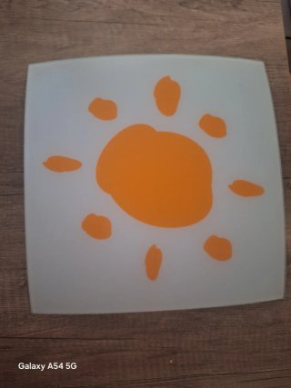 Lámpara de techo infantil sol