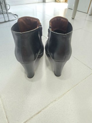 Botines Pitillos Negros Mujer Talla 38