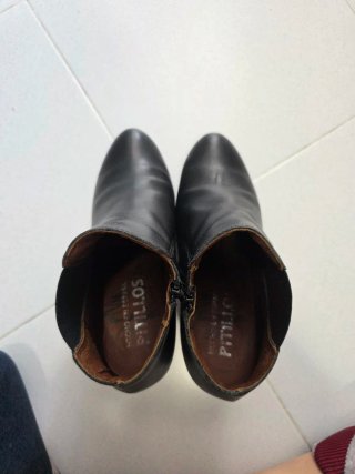 Botines Pitillos Negros Mujer Talla 38