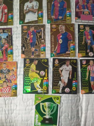 Lote Adrenalyn 2024: Balones de Oro y Limitadas