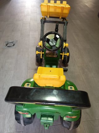 Tractor Infantil John Deere Verde