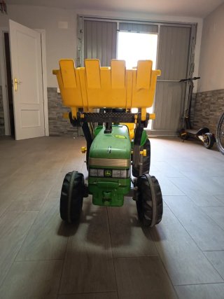 Tractor Infantil John Deere Verde