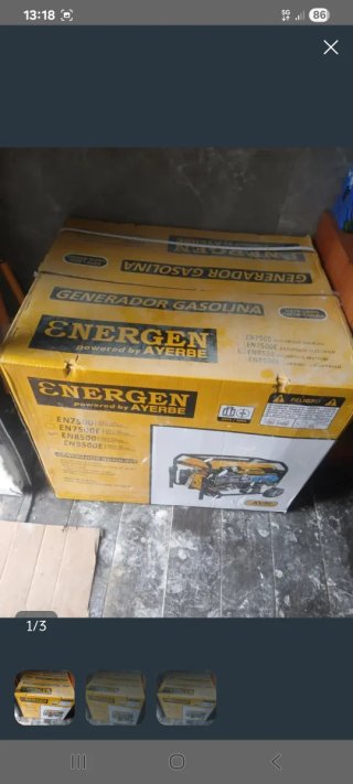 Generador Gasolina Energen EN8500E