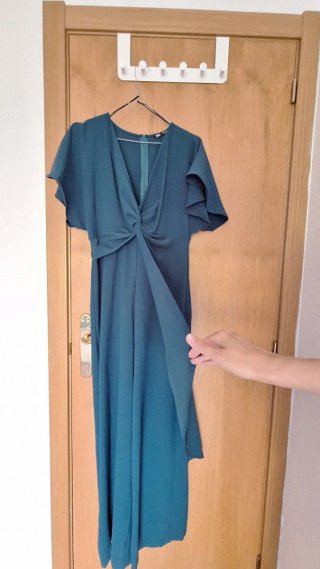 Mono verde Zara talla M