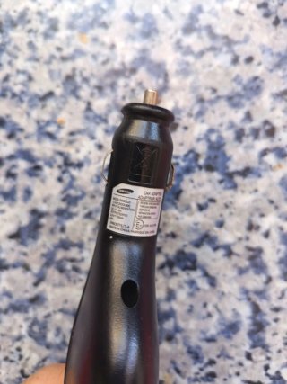 Cargador Coche Samsung Cable Espiral