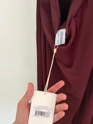 Vestido Peppermayo Eloise Maxi Plum