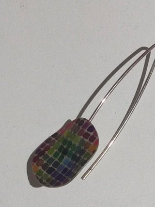 Pendientes Plata Multicolor