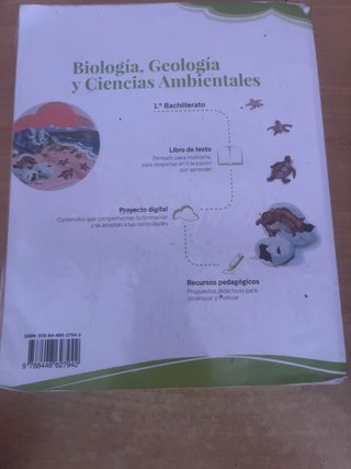 Biología, Geología y Ciencias Ambientales 1 BACH
