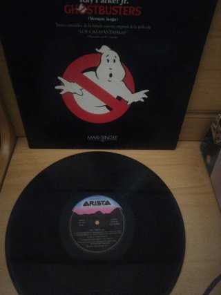 Maxi Single Ghostbusters Ray Parker Jr.