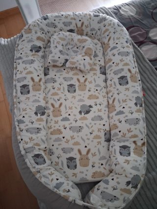 Saco nido bebé estampado animales