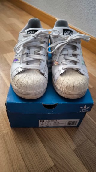 Adidas Superstar J Mujer Talla 36 2/3
