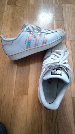 Adidas Superstar J Mujer Talla 36 2/3