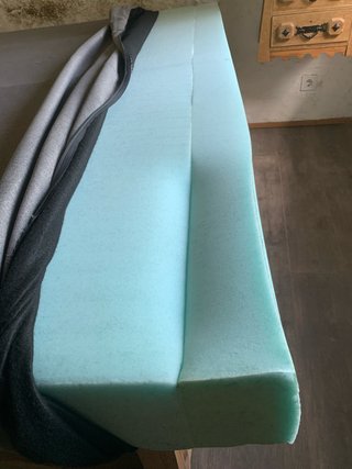 Materassino in schiuma HR 40kg/m3 con difetto