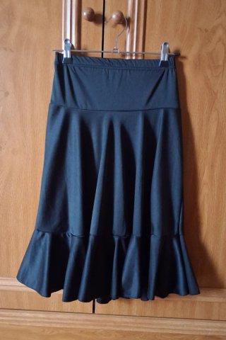 Falda Flamenco Niña Negra Talla XS