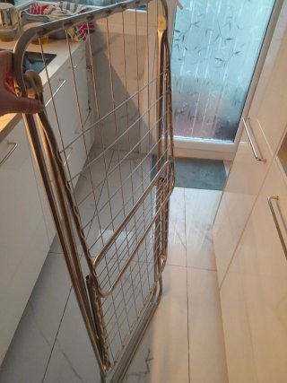 Tendedero plegable acero inox