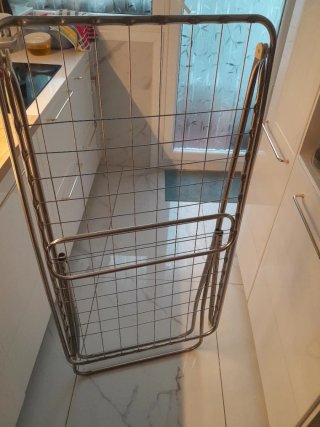 Tendedero plegable acero inox