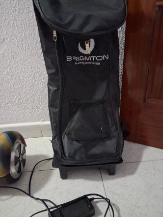 Hoverboard con cargador y bolsa