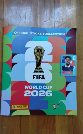 Álbum Mundial 2026 Panini + 30 Cromos