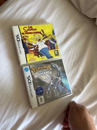 Pack 2 Juegos Nintendo DS: Los Simpsons y Pokémon